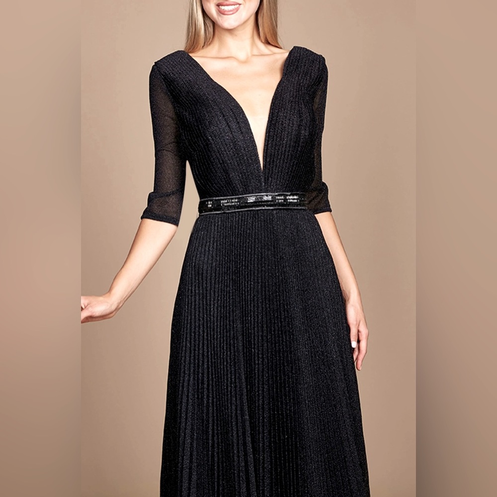 Dylan & Davids Long Sleeve Formal Evening Dress